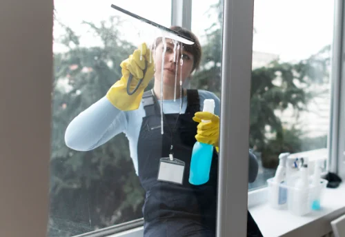 Nettoyage de vitres intérieures et extérieures à Viglain